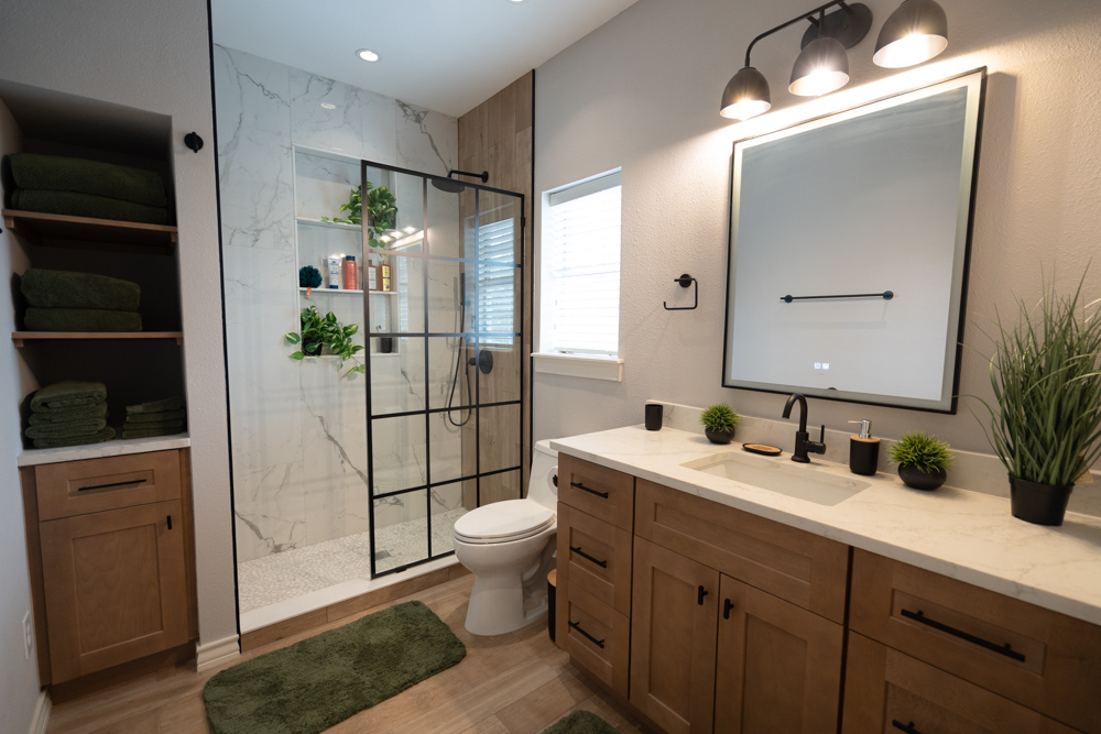 Luxury Bathroom Remodeling in San Antonio - Modern bathroom design